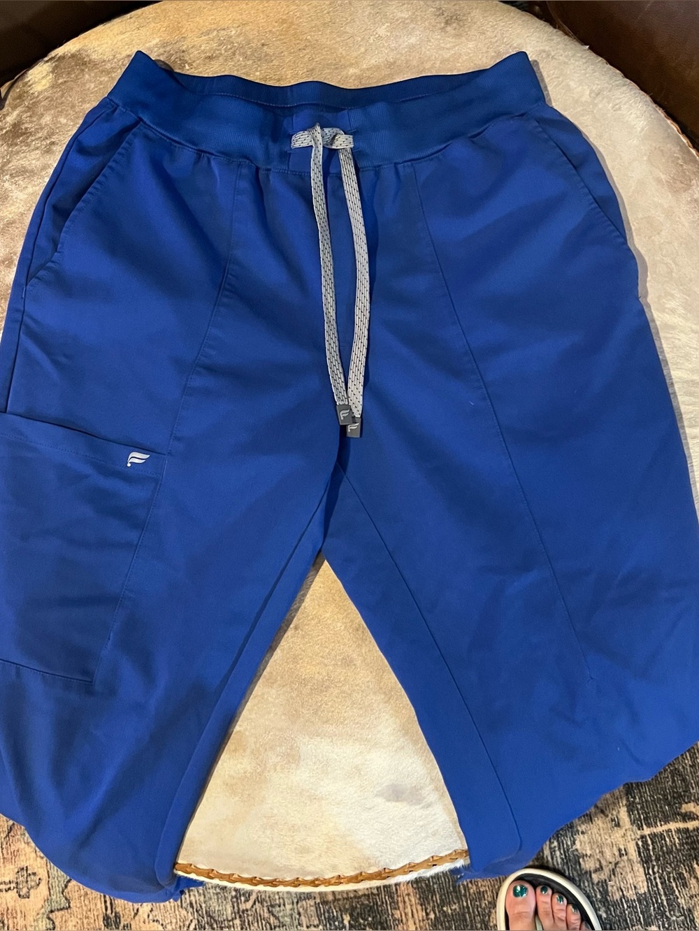 Fabletics Royal Blue scrub set